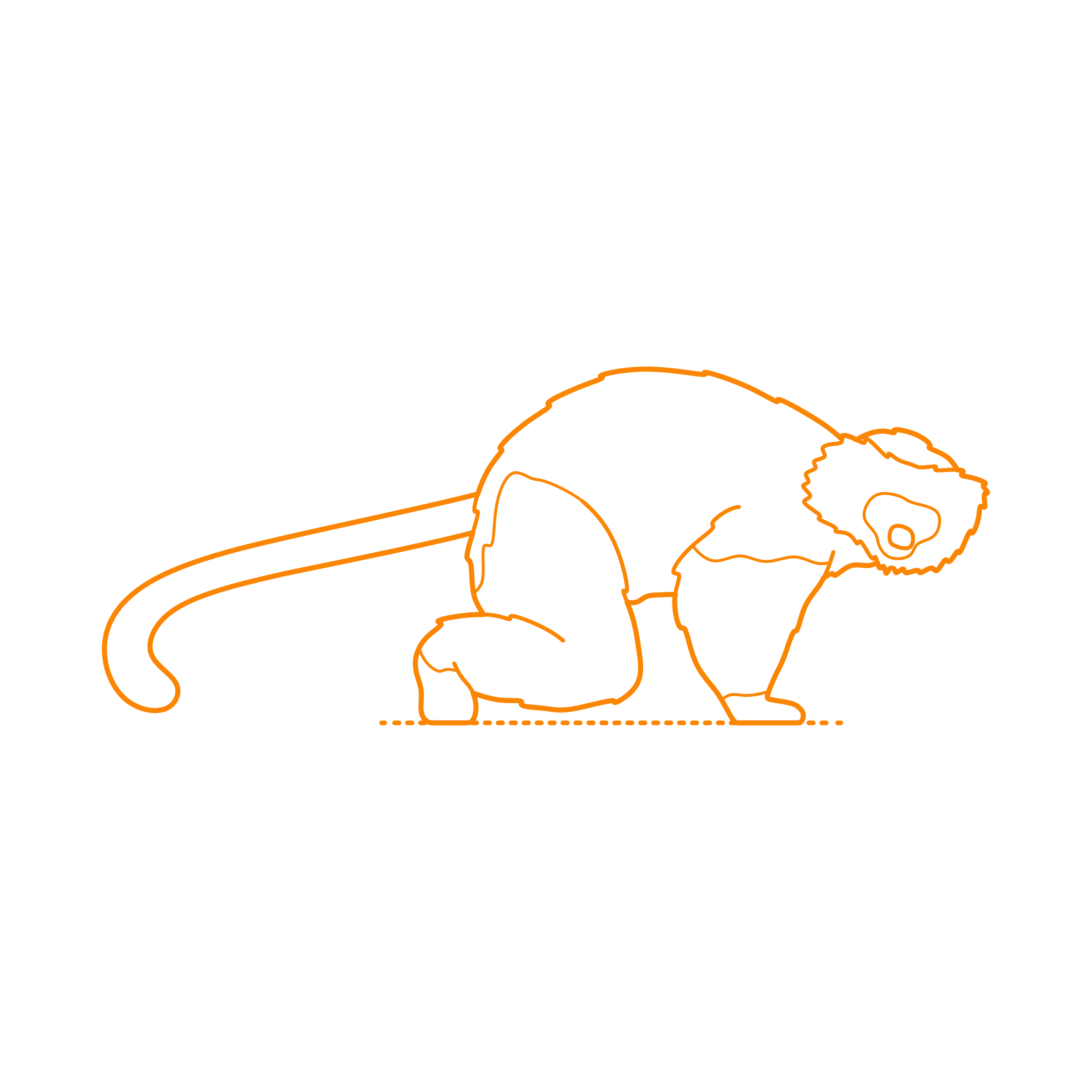 Animals Lemuriforms Diademed Sifaka Stencil Svg Design File Free Vectors